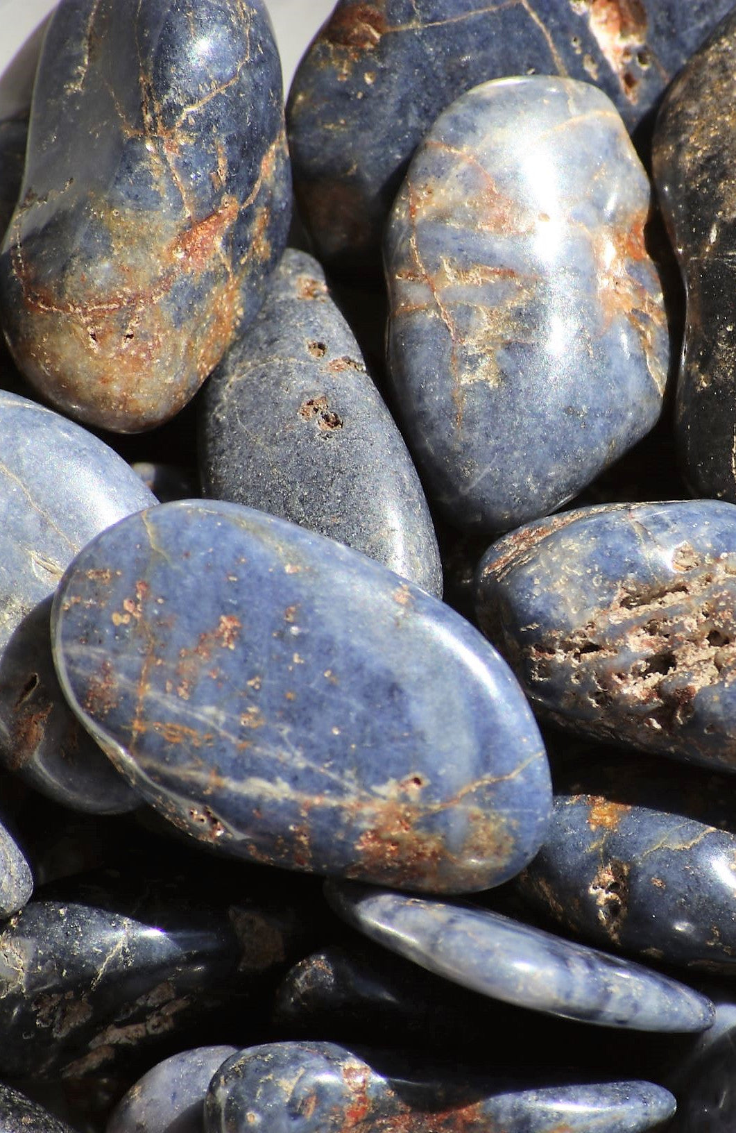 Sapphire Tumbled Stone